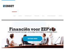 Tablet Screenshot of esset.nl